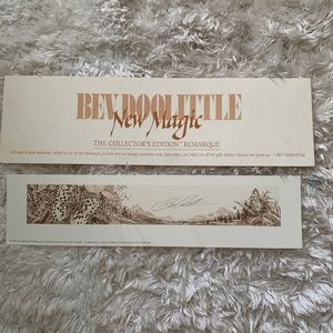 Bev Doolittle New Magic Collector's Edition Signed Butterfly Remarque